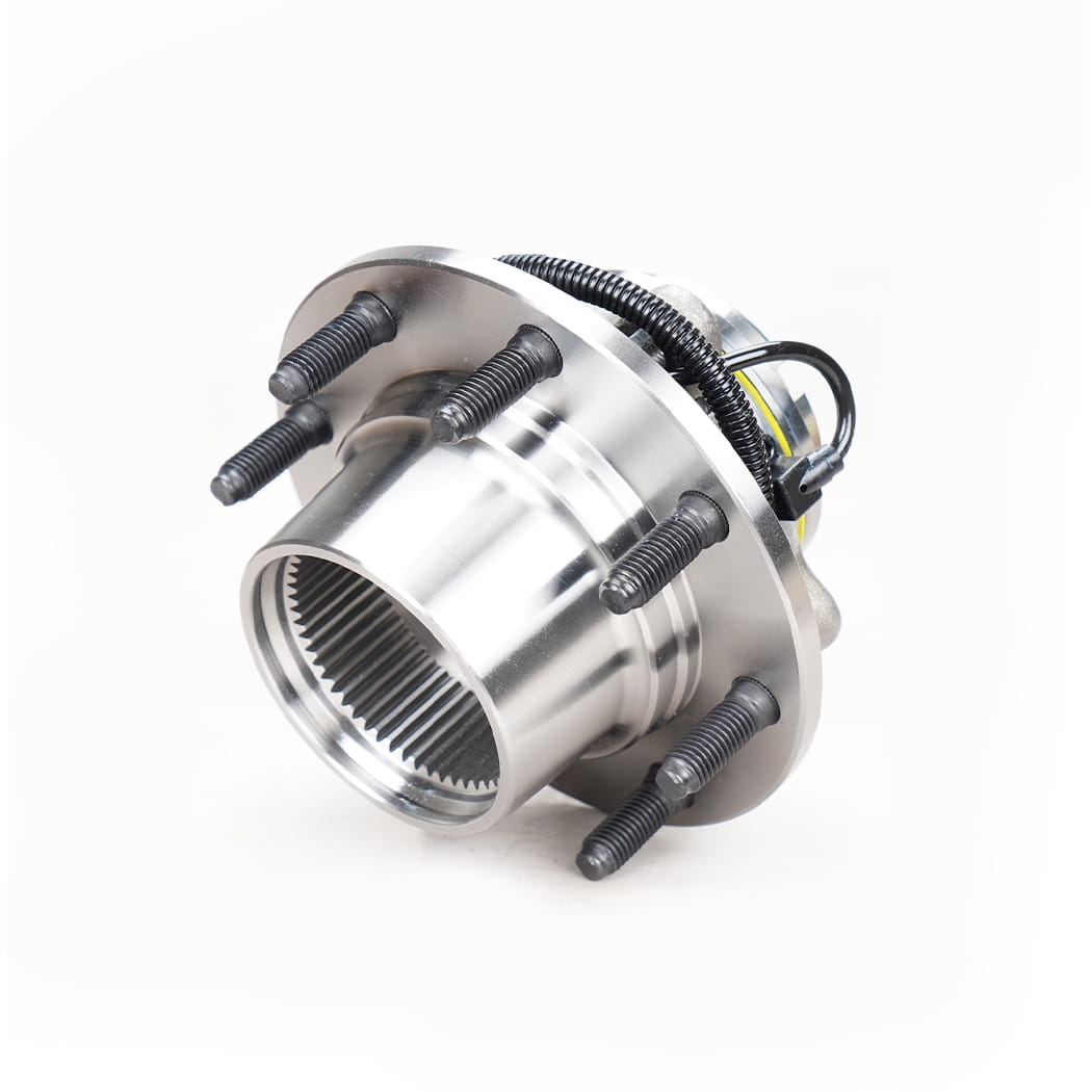 Hanhub 515077 etupyörän napa ja laakerikokous, joka on yhteensopiva F-250 Super Duty F-350 Super Duty F-450 Super Duty F-550 Super Duty -sovelluksen kanssa HA590425 BR930425 F81A2B663CE FW777 8-lug