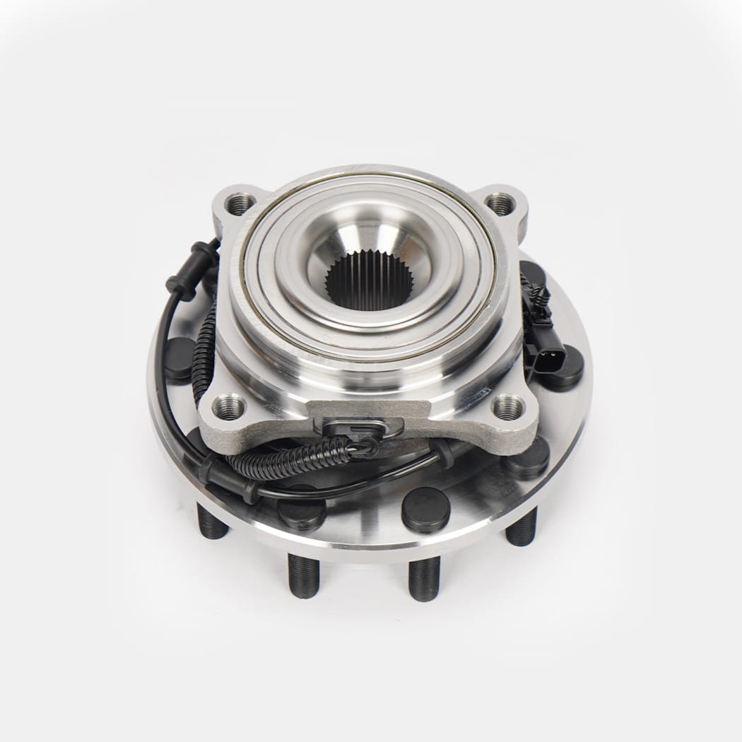 Hanhub 515102 Etupyörän napa ja laakerikokoonpano, joka on yhteensopiva RAM 4500 RAM 5500: n kanssa, korvaa HA590273 BR930508 BTD5038AA 15178882 10-lug